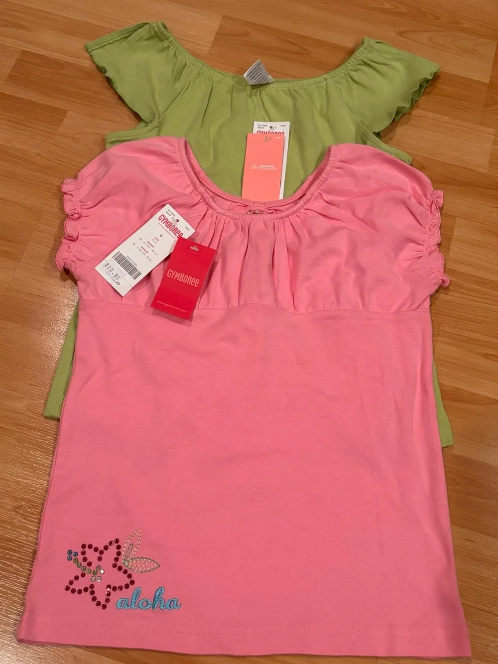Gymboree Y2K/ Vintage Beige Girls' Khaki Pants with Matching Tops